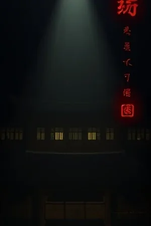 《双生刻度》悬疑剧海报，两把并排放置的金属标尺
