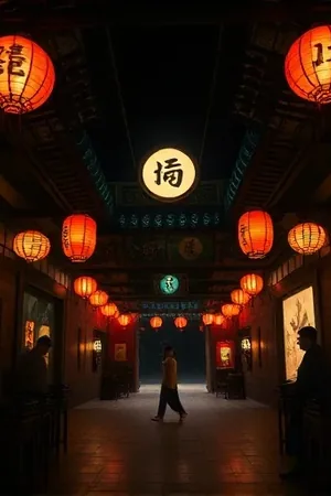 《银河修理铺》科幻轻喜剧海报，悬浮小店内的工作台