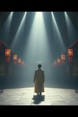 《铁轨上的月光》年代剧情海报，夜色中的支线铁轨与信号灯